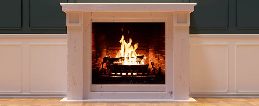 Decorative Electric Fireplace Installation in Tarpon Springs, Florida