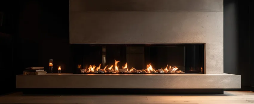 Gas Fireplace Ember Bed Design Services in Tarpon Springs, Florida
