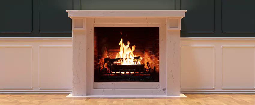 Open Flame Wood-Burning Fireplace Installation Services in Tarpon Springs, Florida