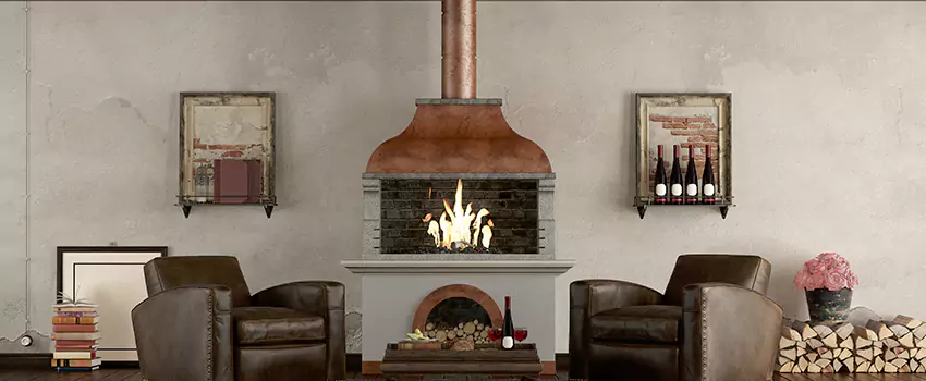 Thelin Hearth Products Providence Pellet Insert Fireplace Installation in Tarpon Springs, FL