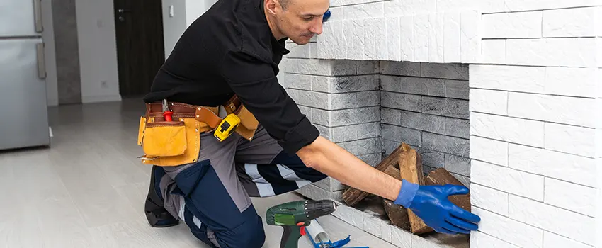 Fireplace Damaged Damper Frame Repair Services in Tarpon Springs, Florida