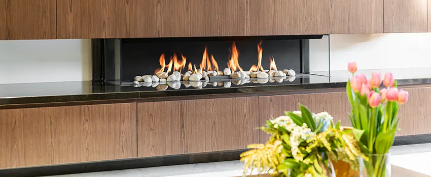 Double-height Fireplace Design Refurbishment in Tarpon Springs, Florida