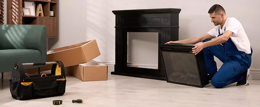 Old Rusted Metal Fireplace Repair And Replacement in Tarpon Springs, FL